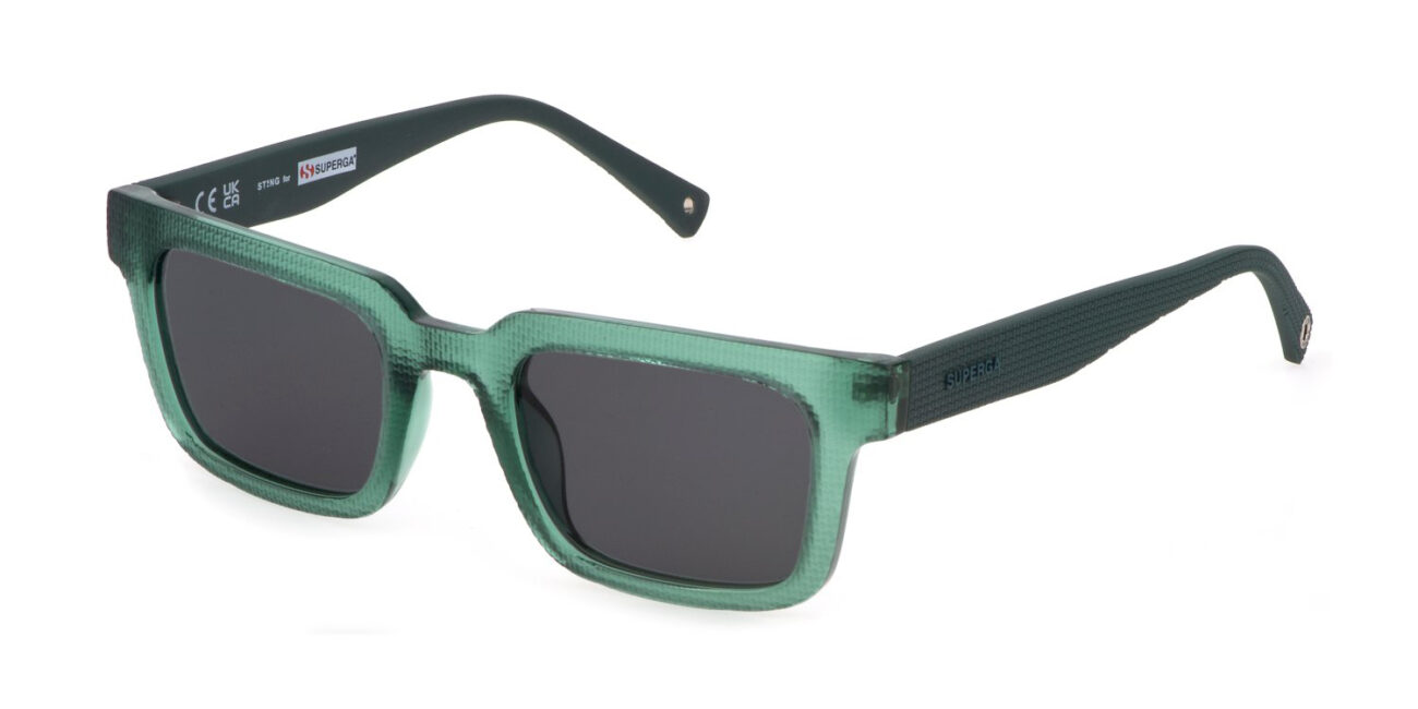 occhiale da sole superga sting colore verde salvia